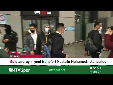 وصول مصطفى محمد إلى تركيا للانضمام إلى جالاتا سراي